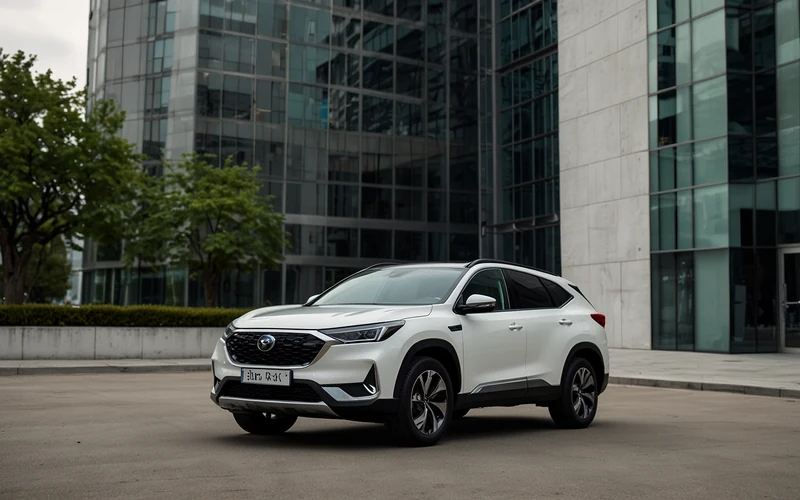 Lynk & Co 05 PHEV ngoại thất trắng