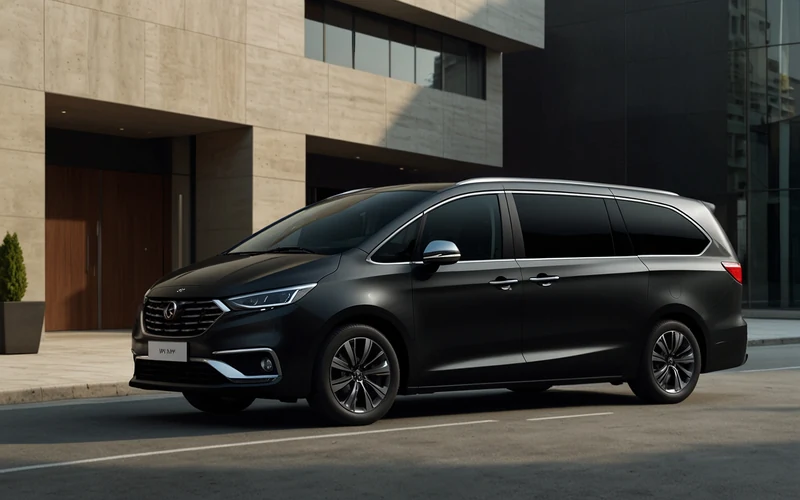 Lynk & Co 09 MPV ngoại thất đen bóng