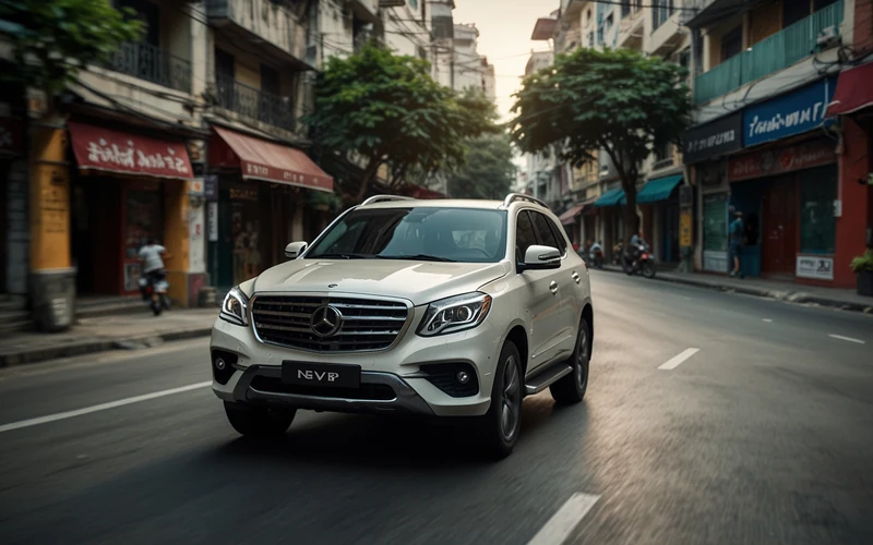 Xe Lynk & Co chạy trên đường phố Hà Nội